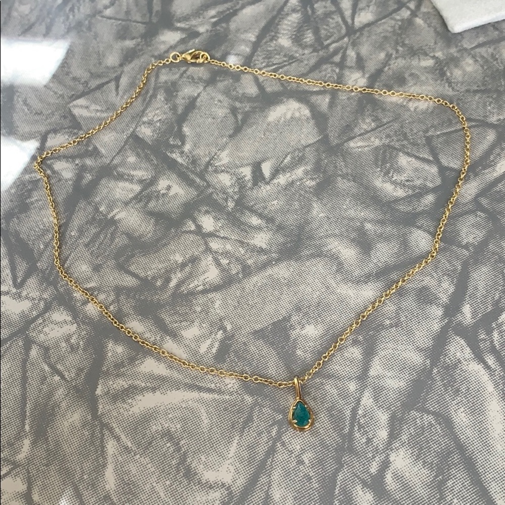 Kendra Scott December birthstone necklace